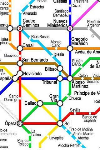 Madrid Metro Map Android Travel