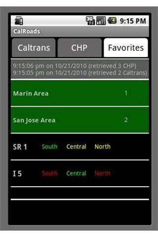 California Road Incidents