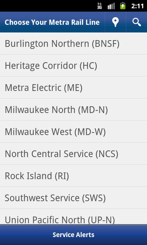 Ride Metra Android Transportation