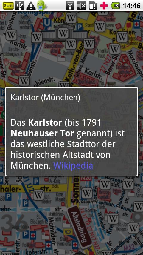 Munich Stadtplandienst Android Travel