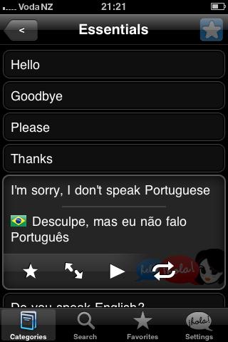 Lingopal Brazilian Lite Android Travel
