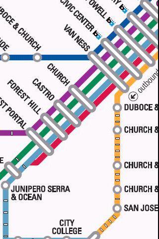 San Francisco Metro Map Android Travel