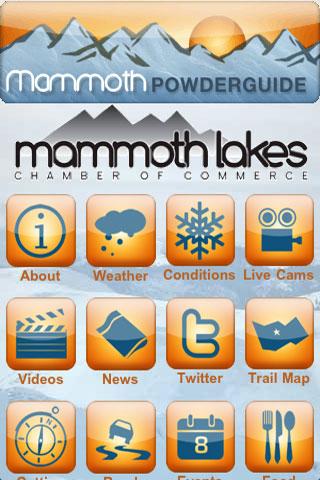 Mammoth PowderGuide Android Travel & Local