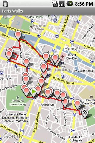 Paris Walks Android Travel