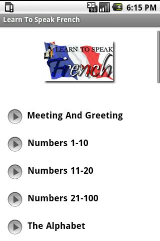 Learn To Speak French Android Travel