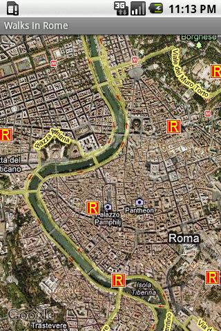 Walks in Rome Android Travel