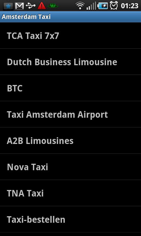 EzTaxi Amsterdam Cabs