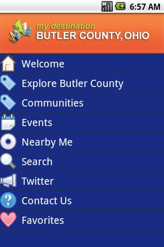 Butler County, Ohio Android Travel