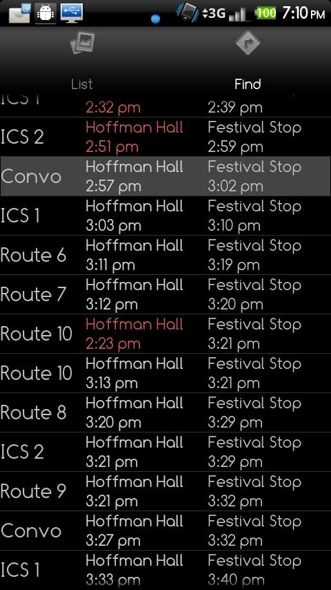 JMU Bus Schedule- Full Version Android Travel & Local