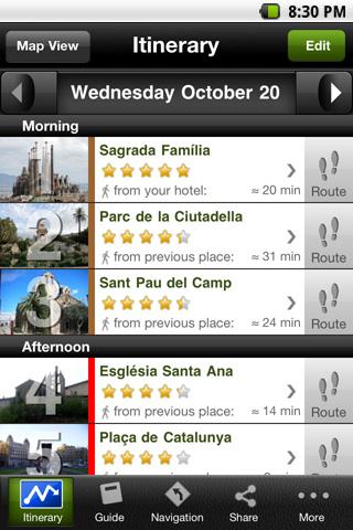 Barcelona Travel Guide Android Travel