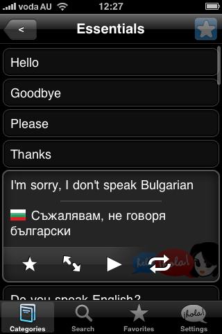 Lingopal Bulgarian Lite Android Travel