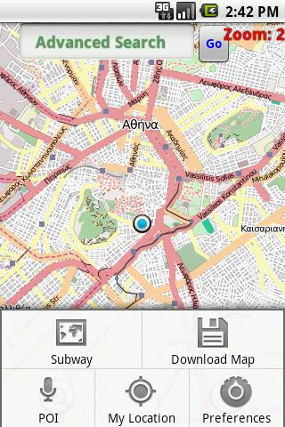 Athens Map Android Travel