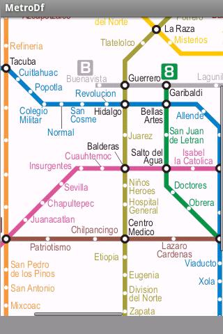 MetroDF (Mexico City Subway) Android Travel