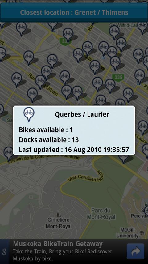 Just BikeIT Montreal Android Travel