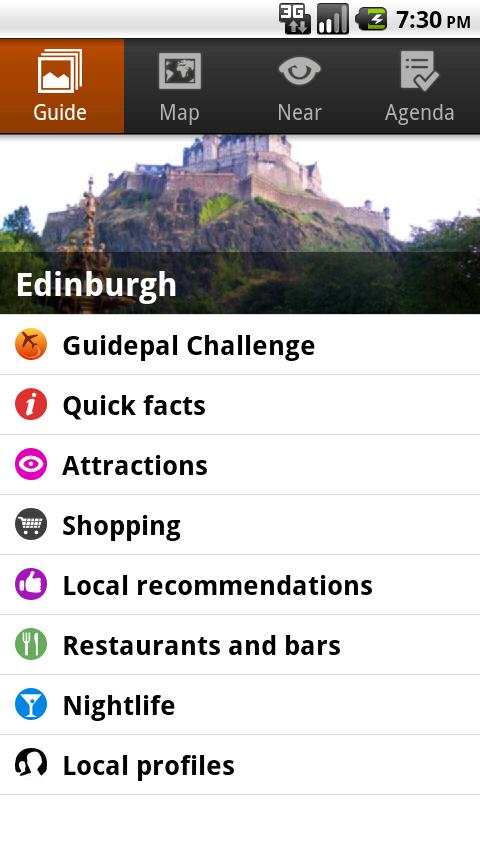Edinburgh Android Travel