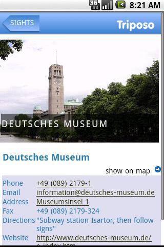 Munich travel guide Android Travel