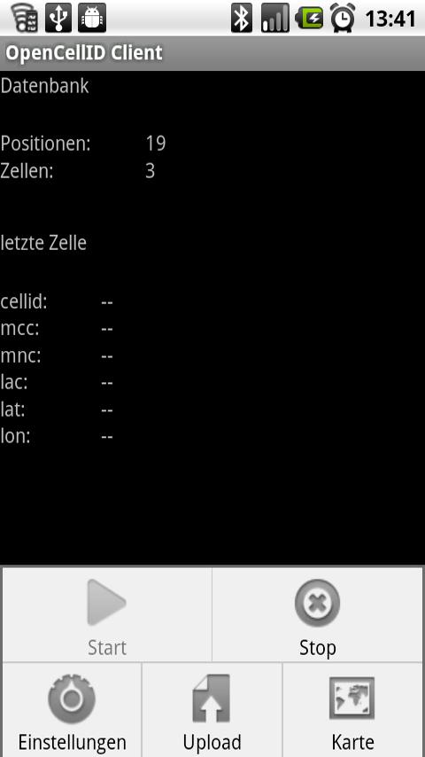 OpenCellID Client Android Travel