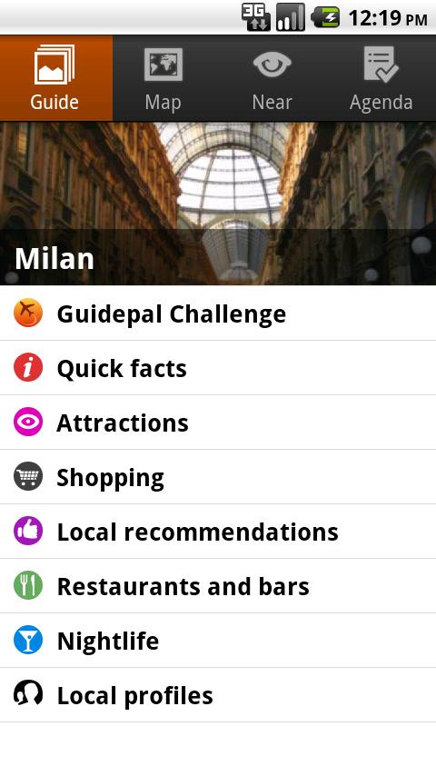 Milan Android Travel