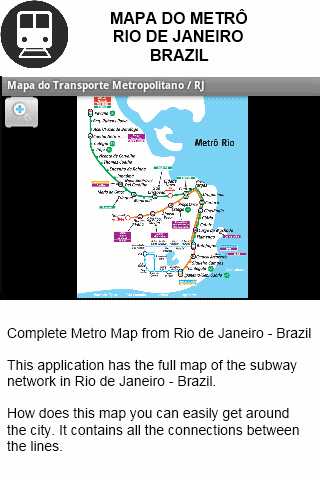 Metro Map Rio de Janeiro – BR Android Travel & Local