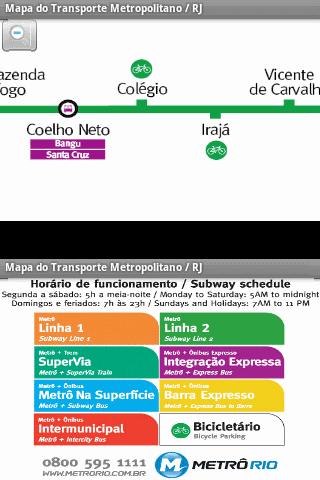 Metro Map Rio de Janeiro – BR Android Travel & Local