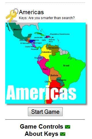 The Americas Keys