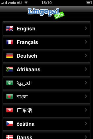 Lingopal Afrikaans Lite Android Travel