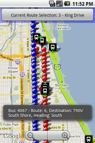 CTA Bus Locator Android Travel & Local