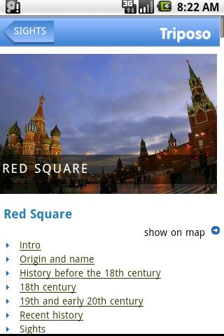 Moscow Travel Guide Android Travel