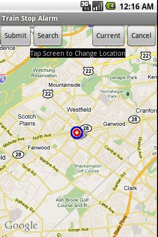 Train Stop Alarm Android Travel