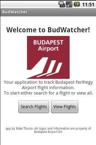 BudWatcher Android Travel