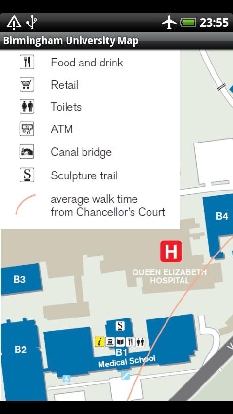 Birmingham University Map Android Travel