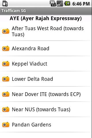Trafficam SG Android Travel