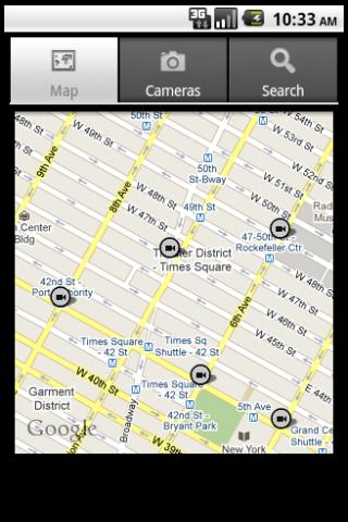 NYC Traffic Cameras Android Travel