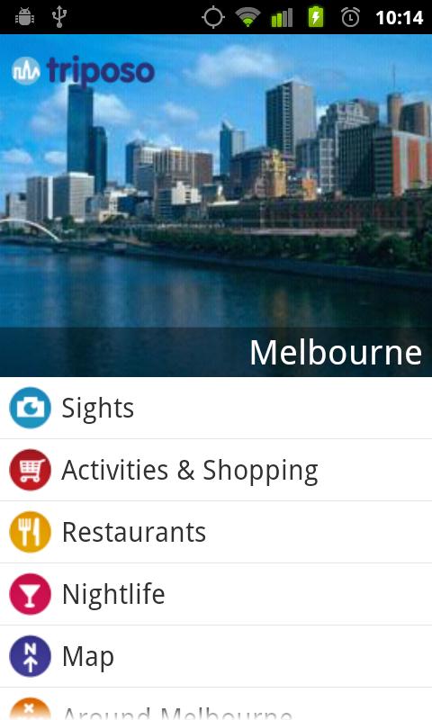 Melbourne Travel Guide Triposo Android Travel & Local