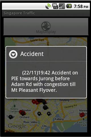 Traffic@SG Android Travel