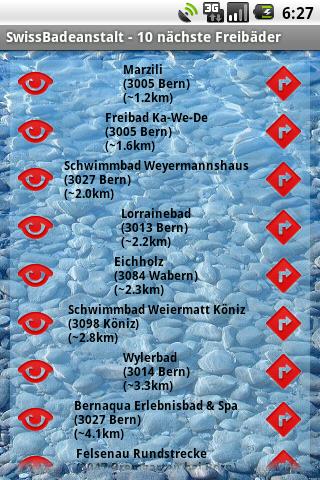 Swiss swimming pool guide Android Travel