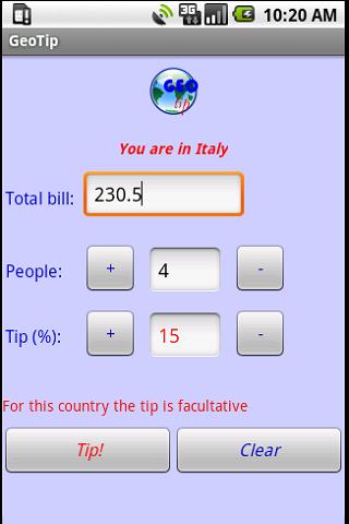 GeoTip Android Travel