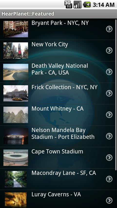 HearPlanet: World Audio Guide Android Travel