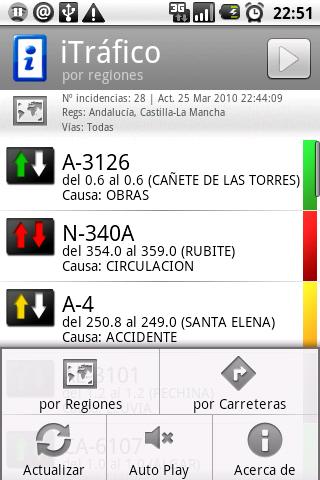 iTrafico LIte Android Travel