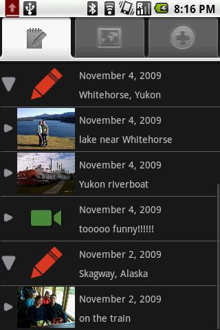 My Trip Recorder Android Travel