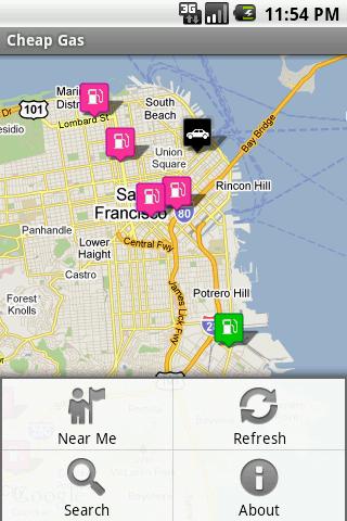 Cheap Gas Android Travel & Local