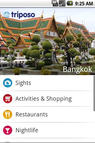 Bangkok Travel Guide Triposo Android Travel & Local