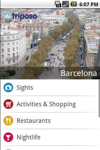 Barcelona Travel Guide Triposo Android Travel & Local