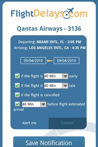 Flight Delays Android Travel
