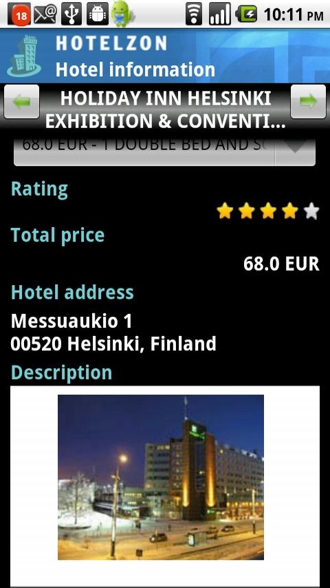 Hotelzon Android Travel