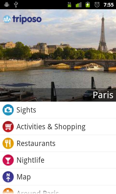 Paris Travel Guide by Triposo Android Travel & Local