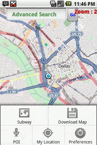 Dallas Map Android Travel