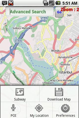 Istanbul Map Android Travel
