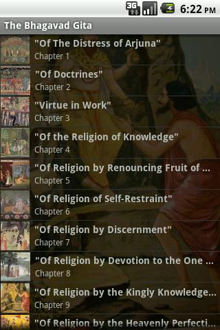 The Bhagavad Gita – AudioEbook Android Reference