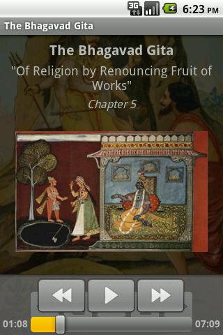 The Bhagavad Gita – AudioEbook Android Reference